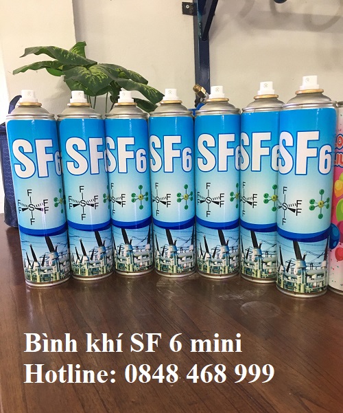 Bình khí SF6 mini 3