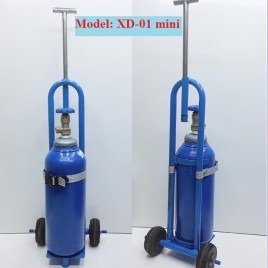 Xe kéo bình khí oxy thở loại nhỏ XD-01 mini