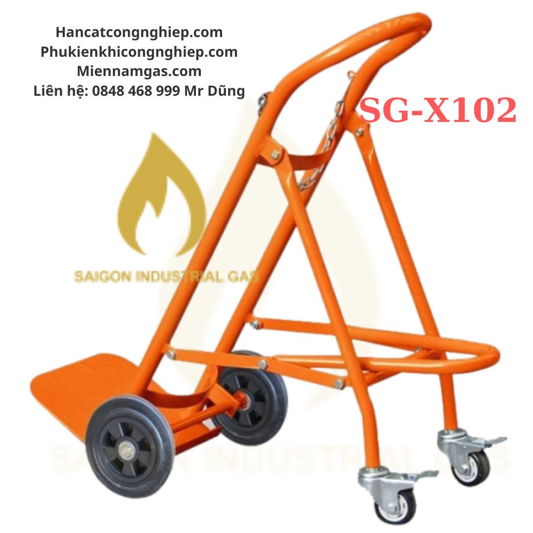 XE ĐẨY BÌNH OXY 40L SG-X102