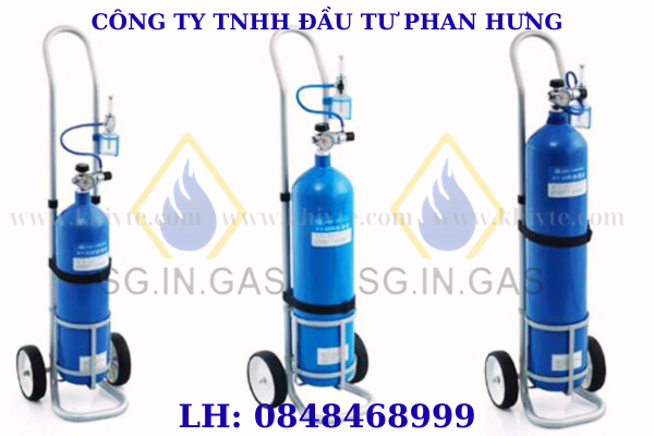 giá đỡ bình khí 