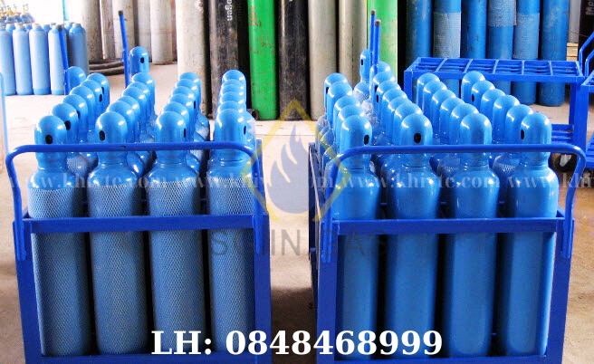 giá đỡ bình khí 