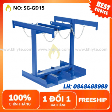 Giá Kệ Xi Lanh 6 Bình Khí – Giải Pháp Lưu Trữ An Toàn và Bền Bỉ