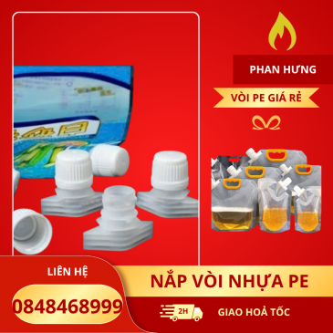 Nắp Vòi Nhựa PE – Giải Pháp Đóng Gói Tiện Lợi, Bền Đẹp Cho Mọi Sản Phẩm
