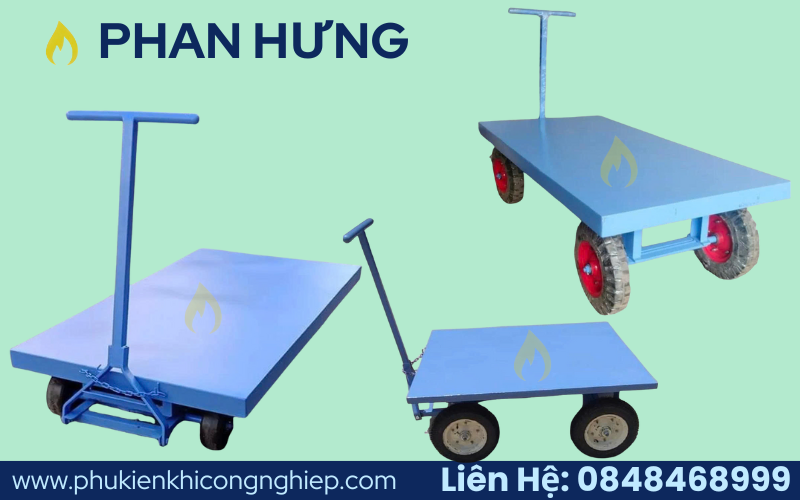 xe day hang 500kg tai trong lon