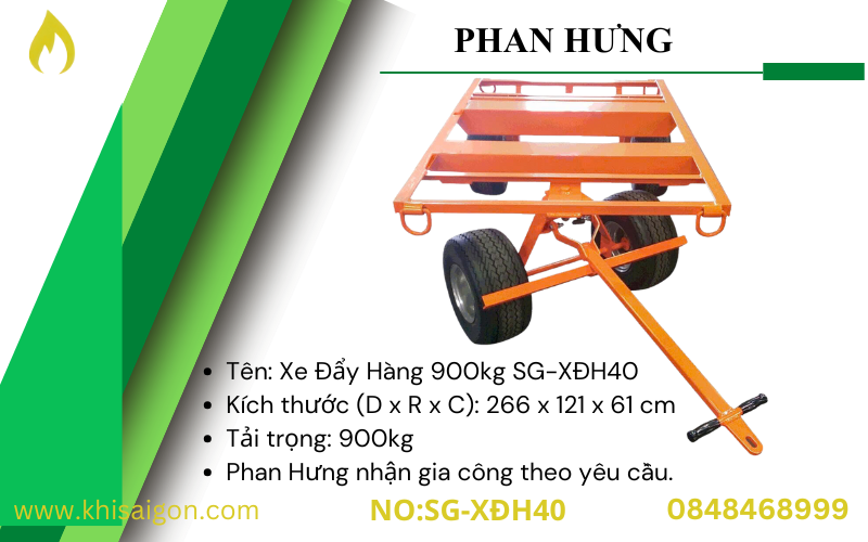xe day hang 900kg 