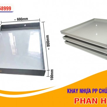 Khay Chứa Hóa Chất Bằng Nhựa PP: Giải Pháp Chống Tràn Hiệu Quả